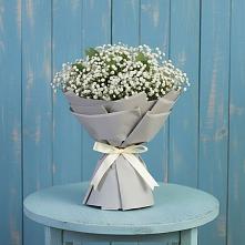 Букет цветов из:  Гипсофила в Райки