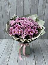 Букет цветов из:  Хризантемы в Райки