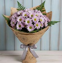 Букет цветов из:  Хризантемы #REPLACE_PRED# Райки