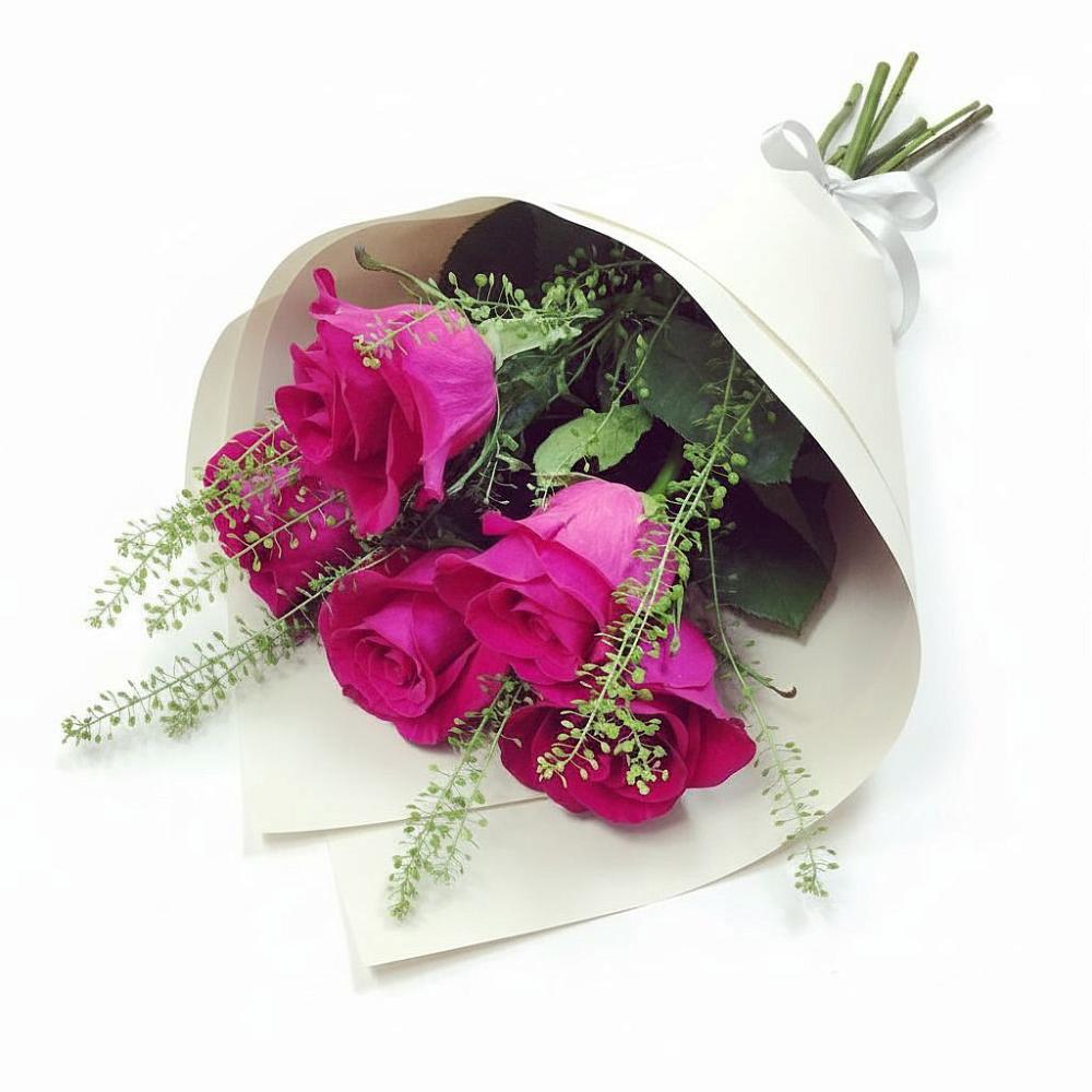 Букет цветов из: Розы в Райки