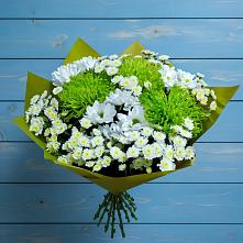 Букет цветов из:  Хризантемы в Райки