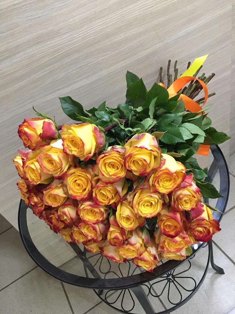 Букет Желтые розы в Райки