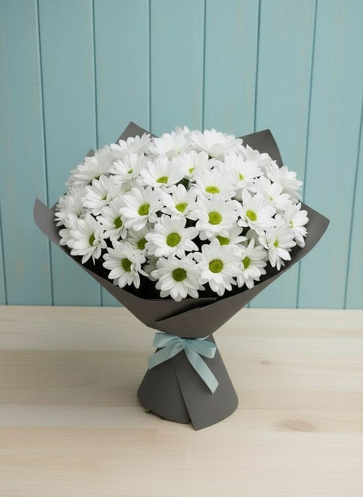 Букет цветов из: Хризантемы в Райки