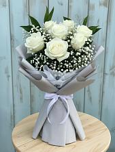 Букет цветов из:  Розы в Райки