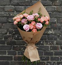 Букет цветов из:  Розы в Райки