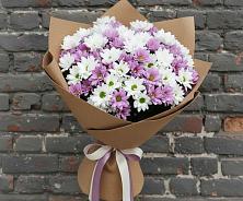 Букет цветов из:  Хризантемы в Райки