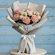 Букет цветов из:  Розы в Райки
