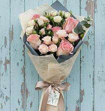 Букет цветов из:  Розы в Райки