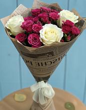 Букет цветов из:  Розы в Райки