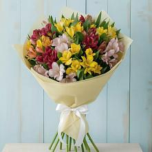 Букет цветов из:  Альстромерии в Райки